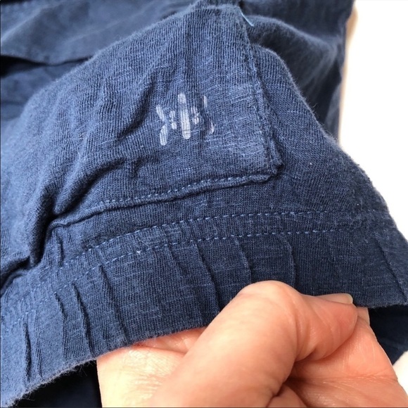 KYODAN Navy Active Front Pouch Pocket Elastic Bottom 1/4 Zipup Hoodie Shirt - Picture 7 of 10